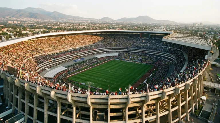 Estadio Azteca v Mexico City - legendárny štadión MS 2026