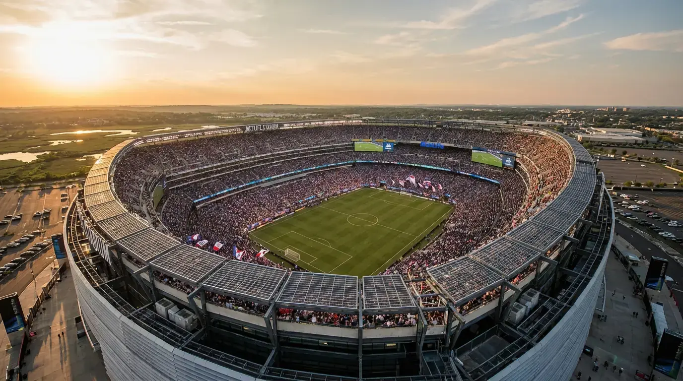 MetLife Stadium v East Rutherford, New Jersey - dejisko finále MS 2026
