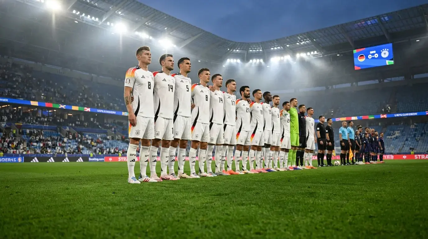 Nemecká futbalová reprezentácia Die Mannschaft na MS 2026 na futbalovom ihrisku