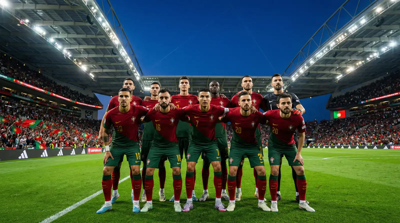 Portugalská futbalová reprezentácia na MS 2026 na futbalovom ihrisku
