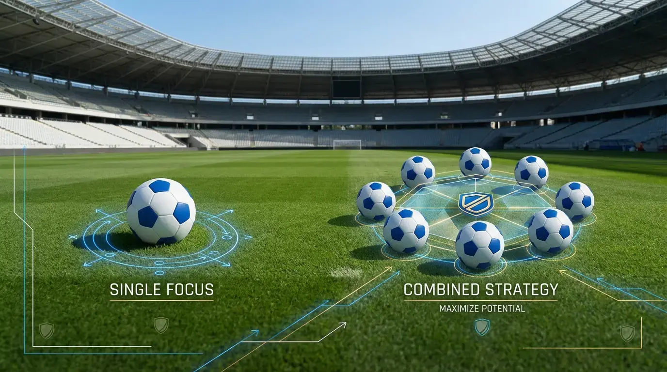 Porovnanie single stávok a akumulátorov na MS 2026